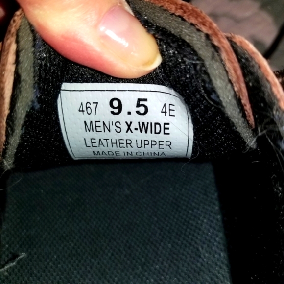 ORTHOFEET Mens Gramercy Oxford Shoes 9 1/2 XW - Picture 6 of 8